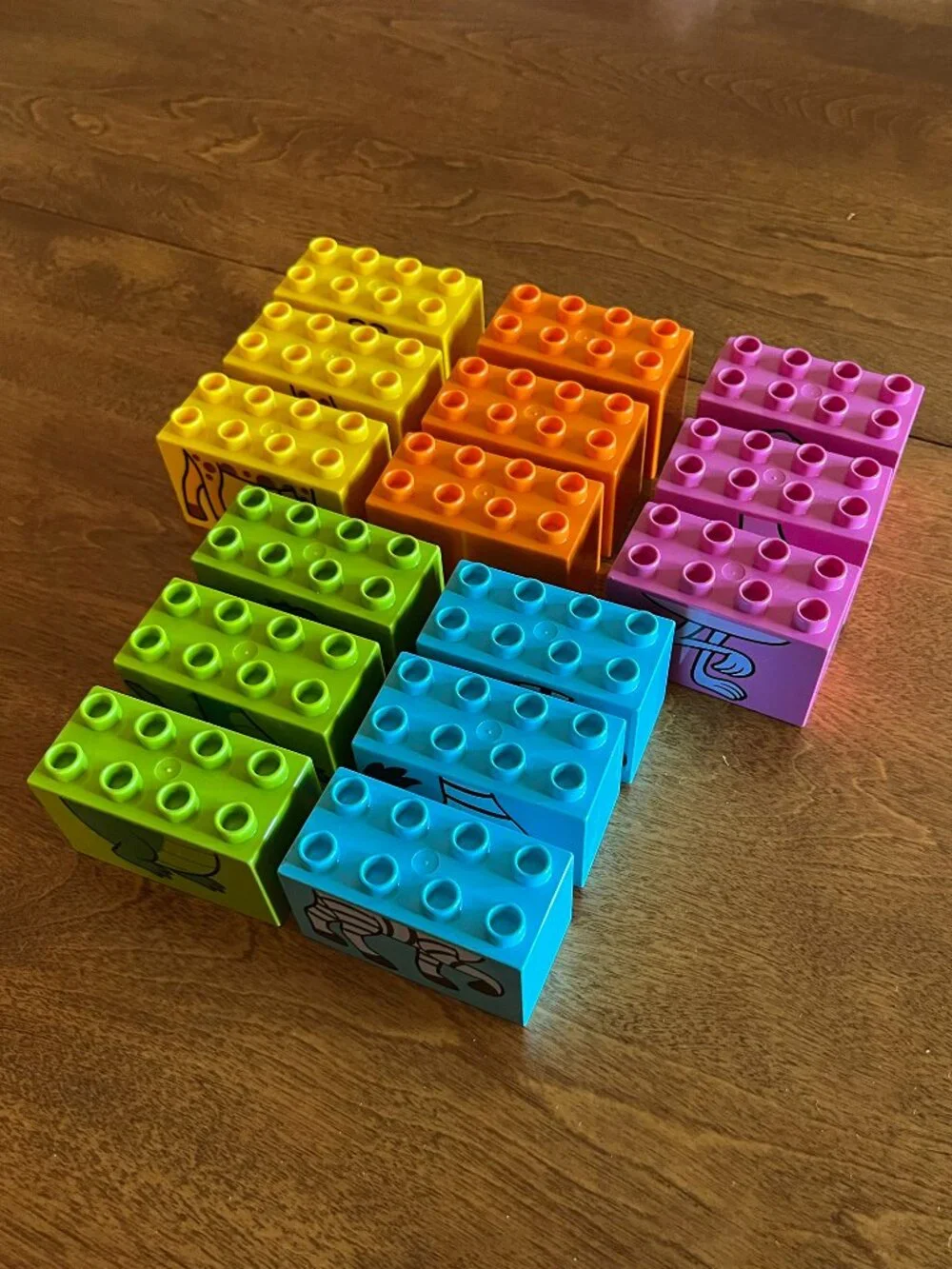 Duplo mix-and-match animal puzzle set